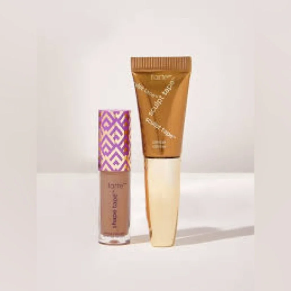 💜 Tarte Shape Tape™ Conceal & Sculpt Duo – Shade 12N Fair Neutral & Soft Bronze